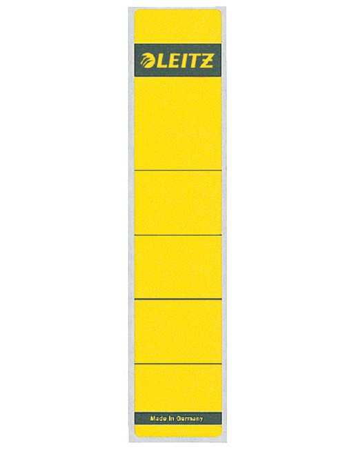 Rugetiket Leitz smal/kort...