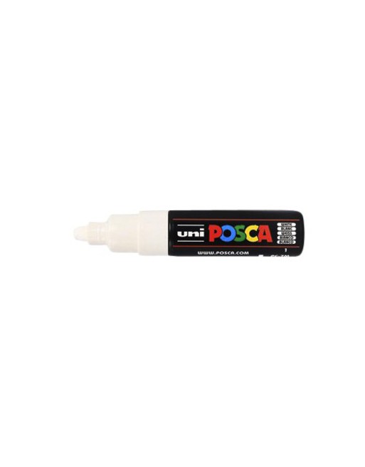 Verfstift  Posca PC7M wit