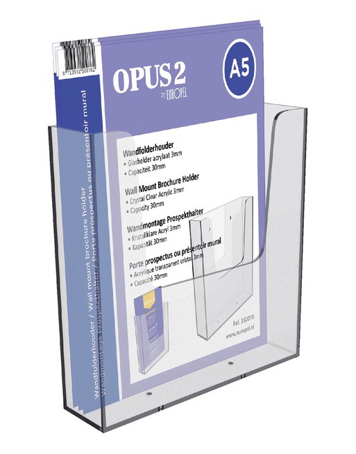 Folderhouder OPUS 2 wand A5...