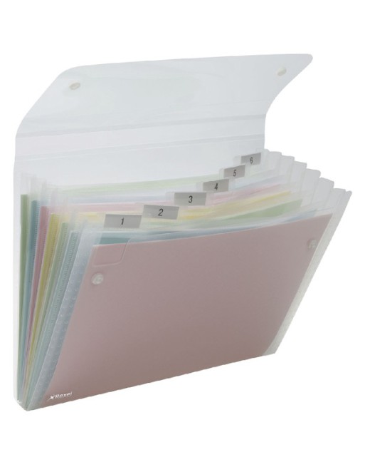 Sorteermap Rexel Ice 6-vaks...