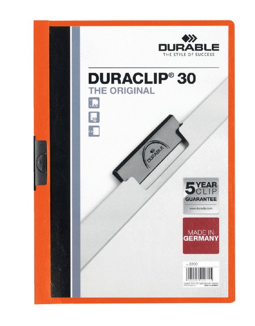 Klemmap Durable 2200 A4 3mm...