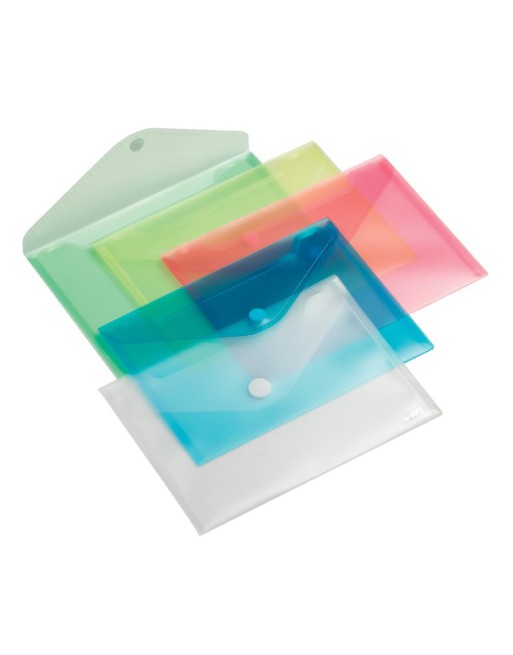 Enveloptas HF2 A5 dwars blauw
