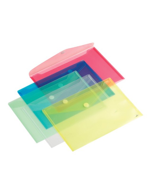 Enveloptas HF2 A4 dwars blauw