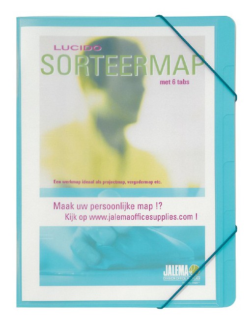 Sorteermap Jalema A4 6-vaks...