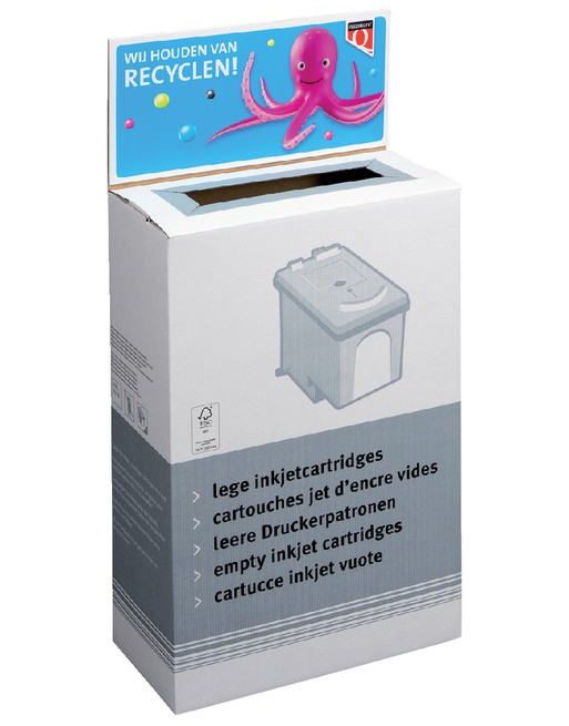 Inzameldoos leeggoed...