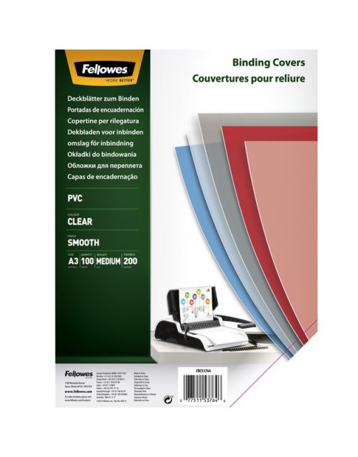 Voorblad Fellowes A3 PVC...