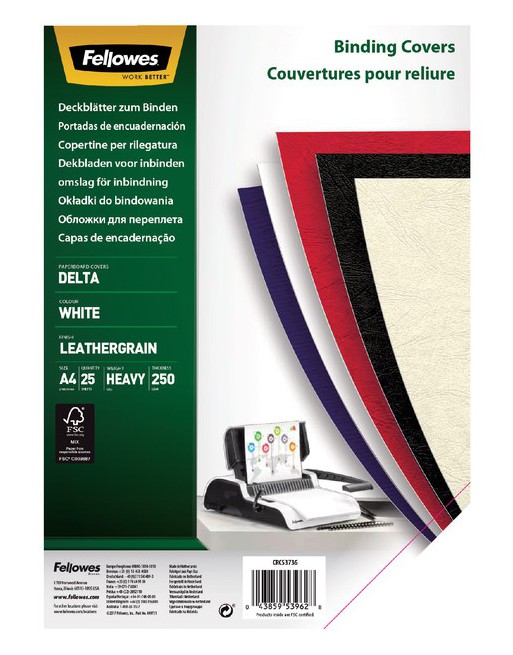 Voorblad Fellowes A4...