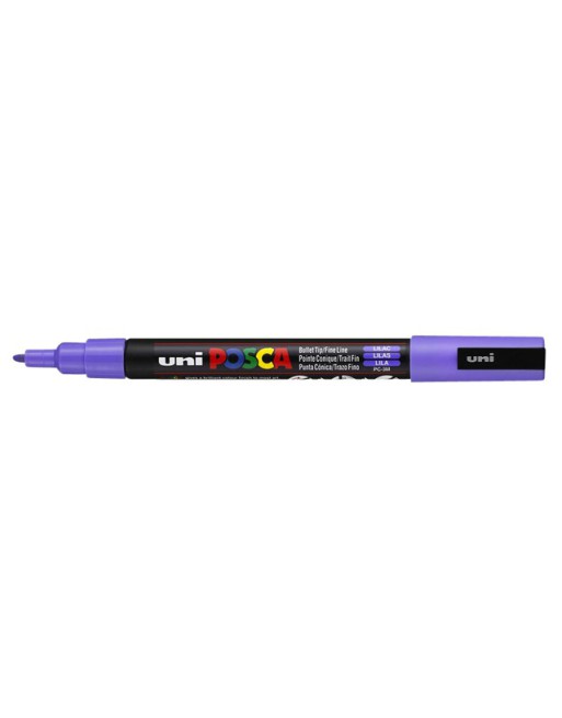 Verfstift Posca PC3M F lila