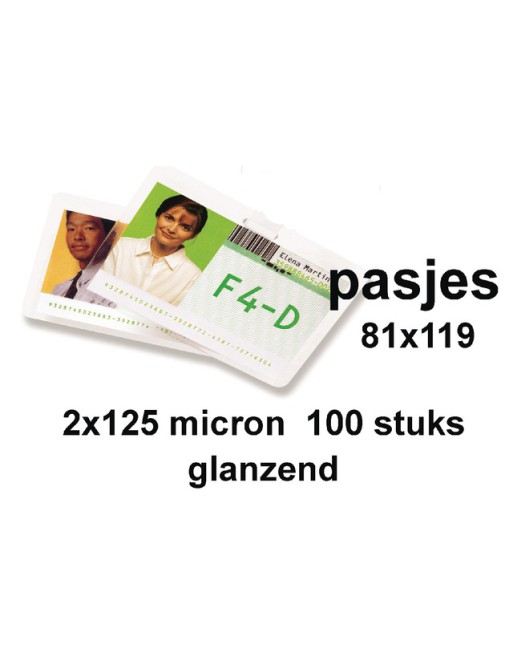Lamineerhoes GBC 65+ pas...