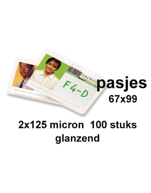 Lamineerhoes GBC badge card...