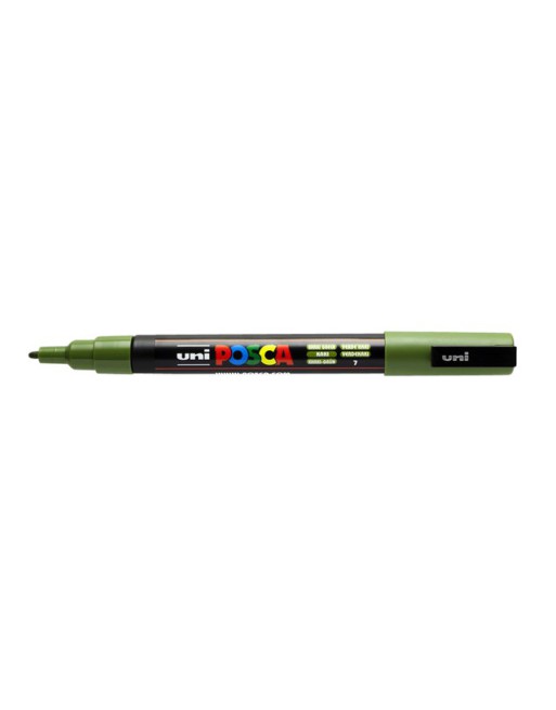Verfstift Posca PC3M F kaki