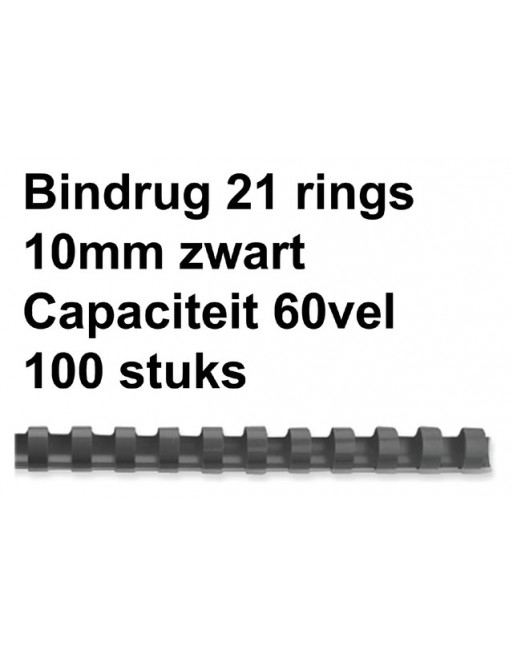 Bindrug GBC 10mm 21rings A4...