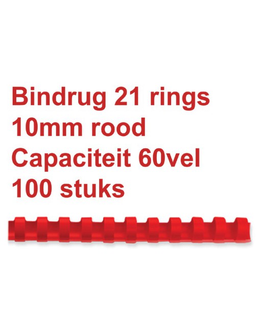 Bindrug GBC 10mm 21rings A4...