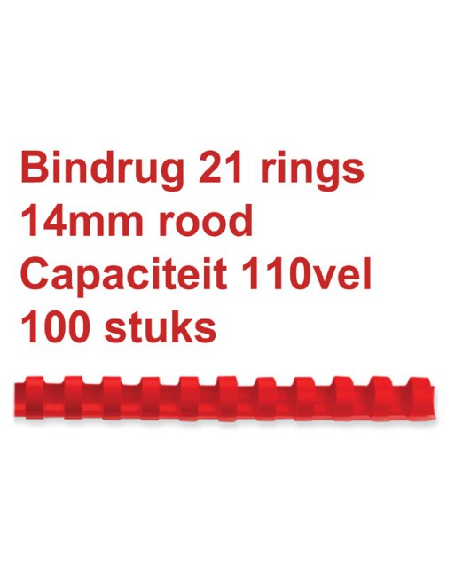 Bindrug GBC 14mm 21rings A4...