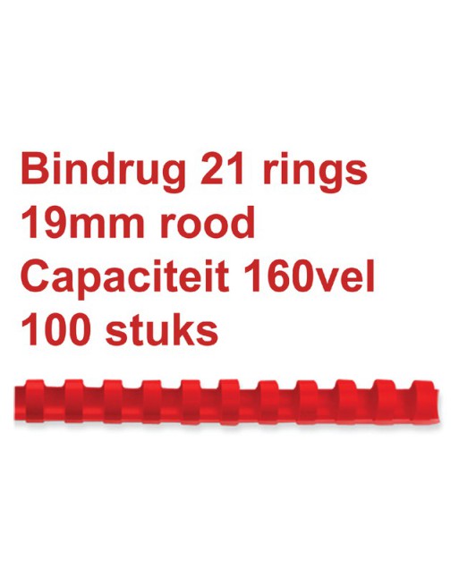 Bindrug GBC 19mm 21rings A4...