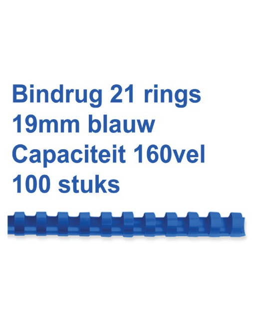 Bindrug GBC 19mm 21rings A4...