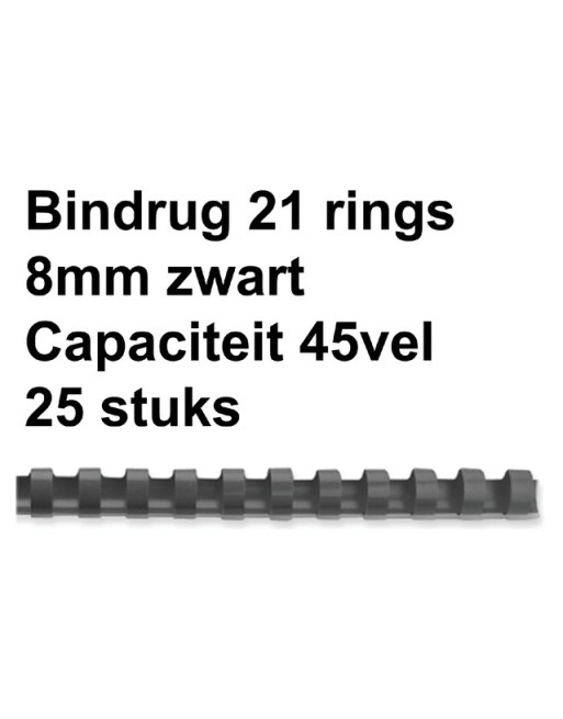Bindrug Fellowes 8mm...