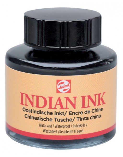 Oost-Indische inkt Talens...