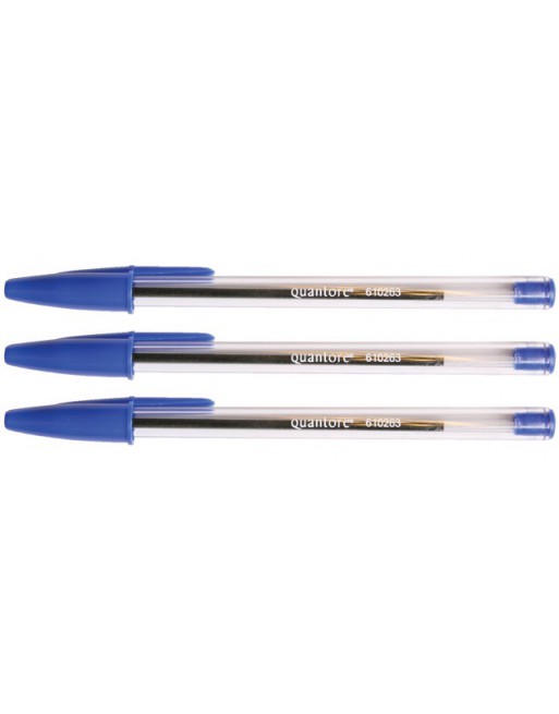 Balpen Quantore Stick blauw...