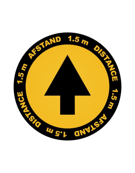 Vloersticker Metafas pijl...