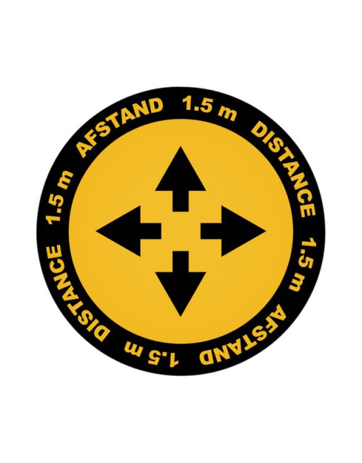 Vloersticker Metafas...