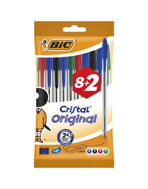 Balpen Bic Cristal assorti...