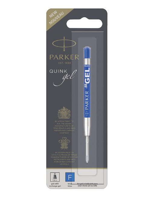 Gelpenvulling Parker F blauw