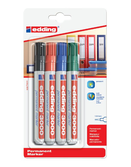 Viltstift edding 3000 rond...
