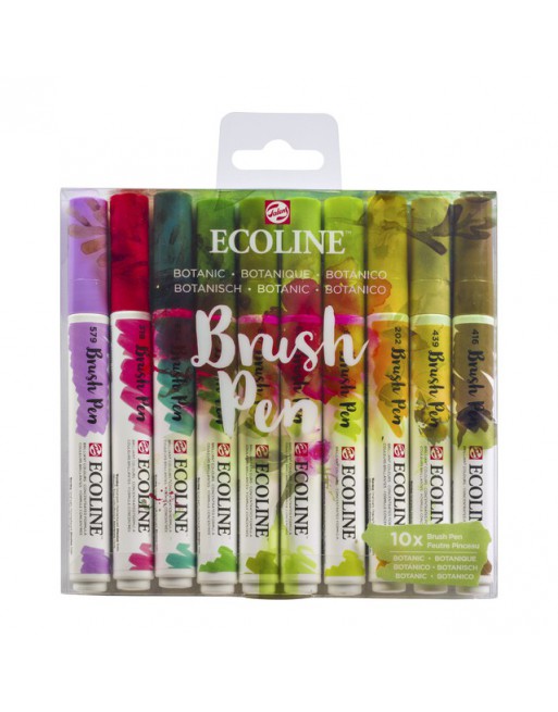 Brushpen Talens Ecoline set...