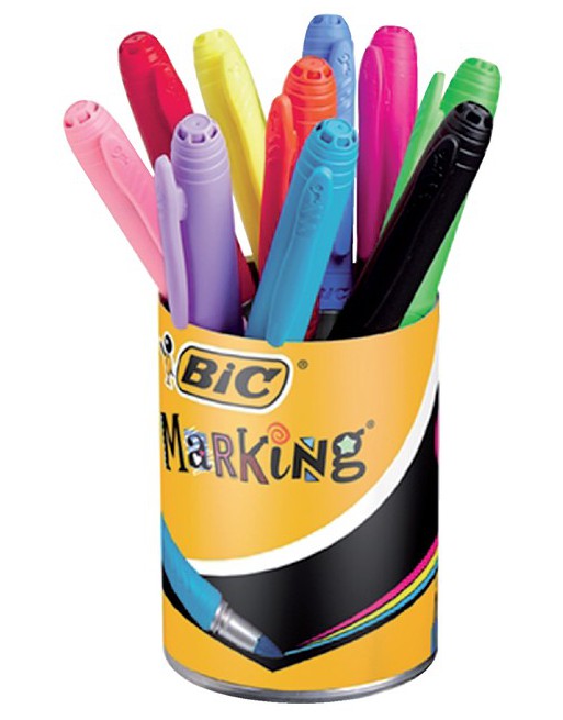 Viltstift Bic rond 0.8mm...