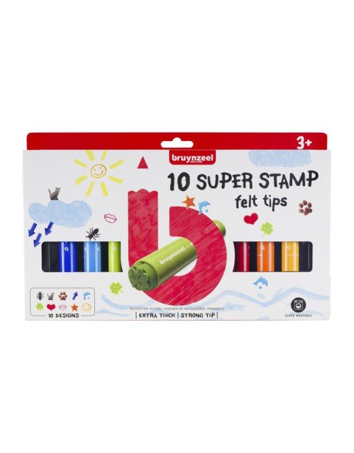 Stempelstift Bruynzeel Kids...