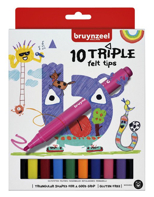 Viltstift Bruynzeel Kids...