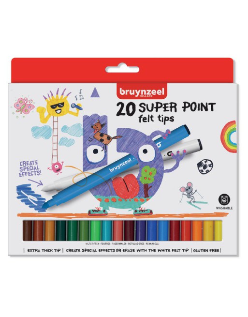 Viltstift Bruynzeel Kids...