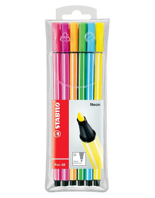 Viltstift STABILO Pen 68...