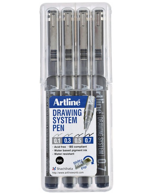 Fineliner Artline set met...