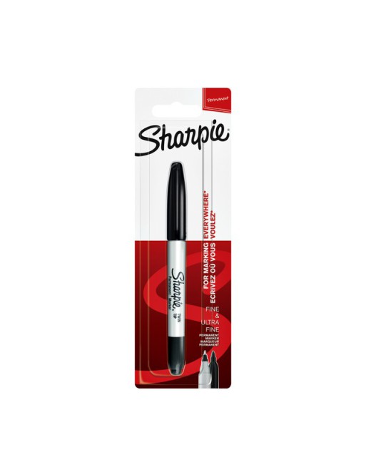 Viltstift Sharpie twin tip...