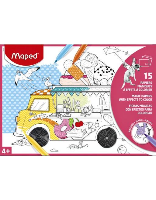 Papier Maped Magic A4 ass