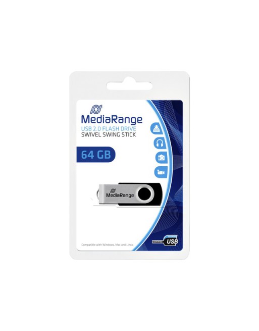 USB-stick 2.0 MediaRange 64GB