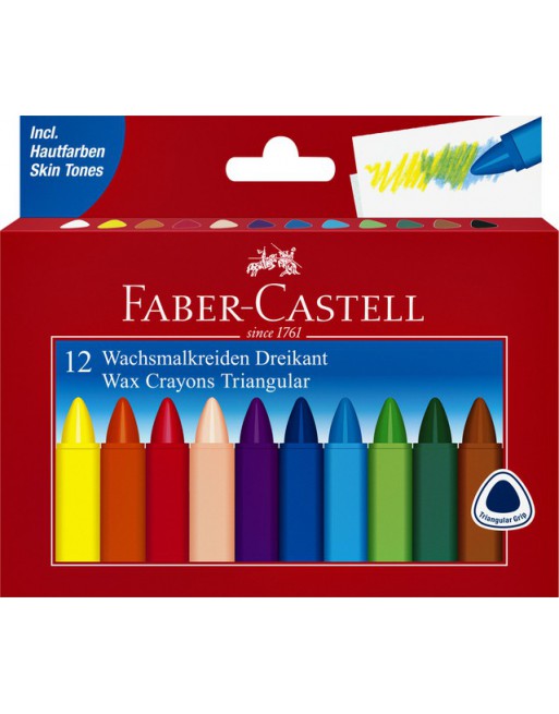 Waskrijt Faber Castell...