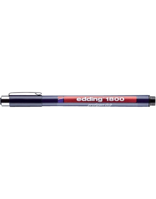 Fineliner edding 1800 zwart...
