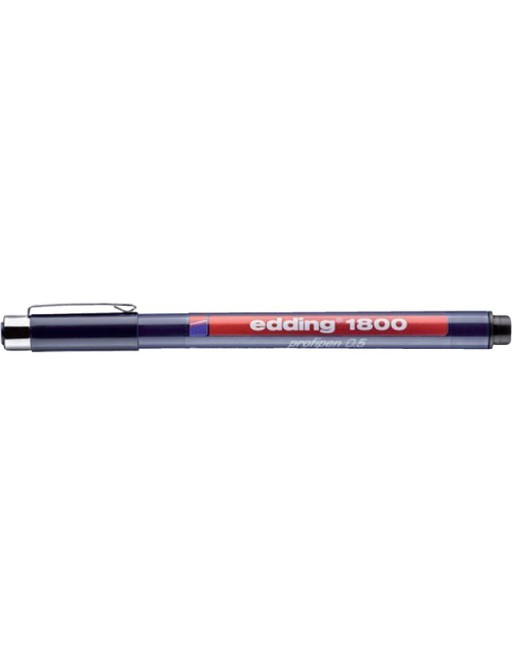 Fineliner edding 1800 zwart...