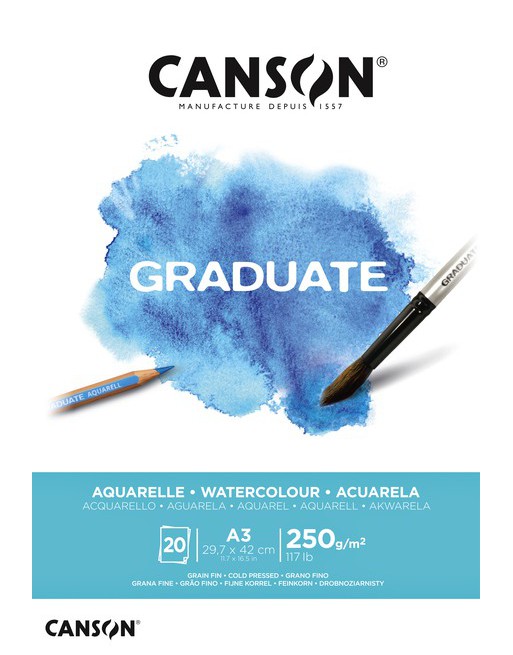 Aquarelblok Canson Graduate...