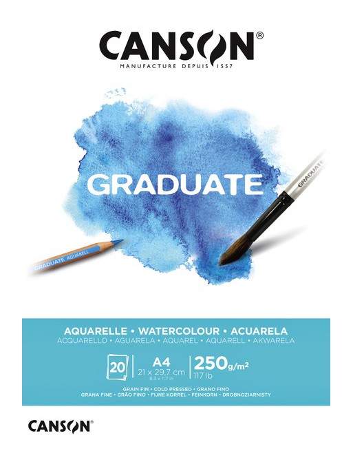 Aquarelblok Canson Graduate...