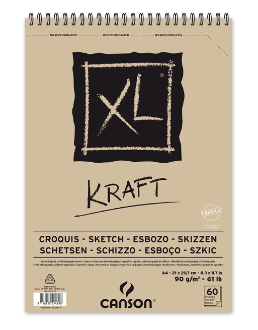 Schetsblok Canons XL Kraft...