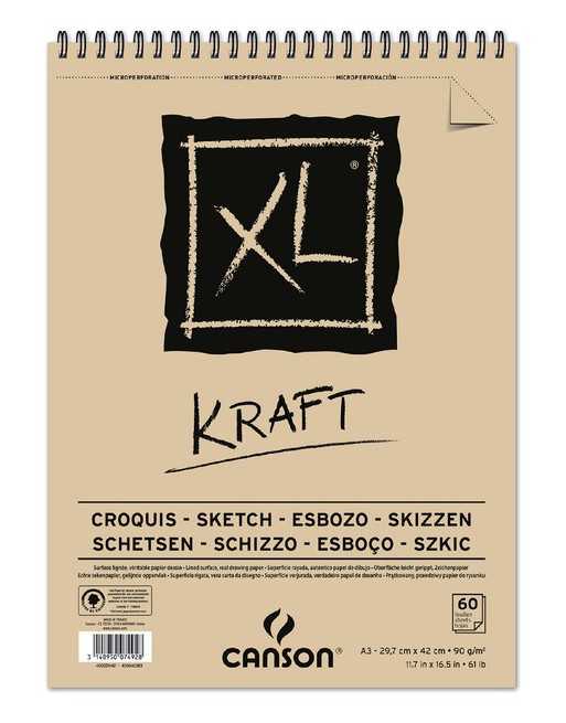 Schetsblok Canons XL Kraft...