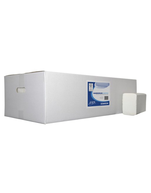 Handdoek Euro M-vouw 2L...