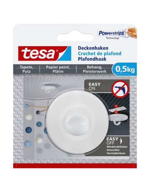 Plafondhaak Tesa behang en...