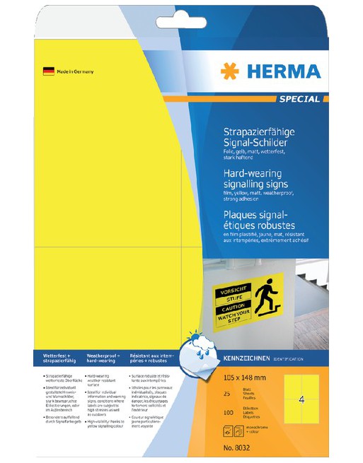 Etiket Herma 8032 105x148mm...