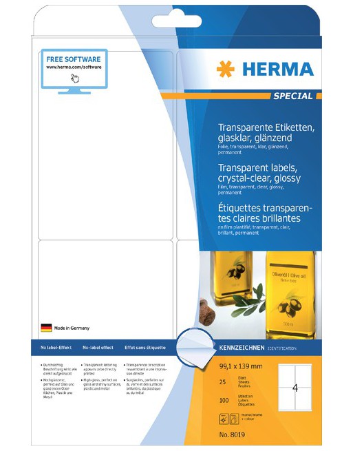 Etiket Herma 8019...