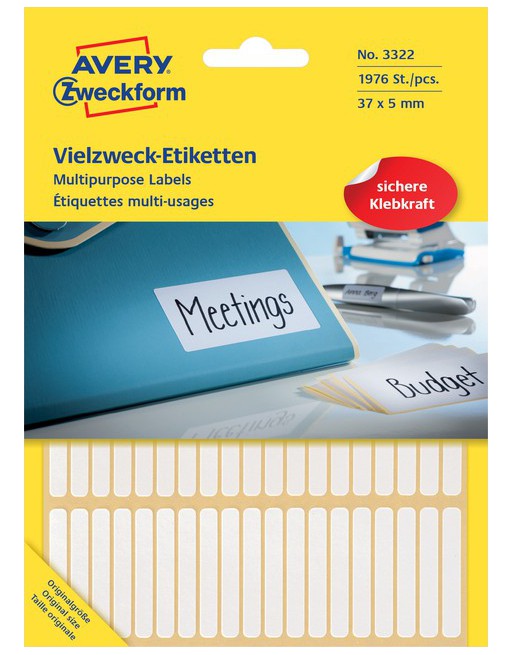 Etiket Avery Zweckform 3322...